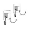 Square Towel Hanger Chrome