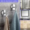 HOME SO Suction Cup Hooks - Chrome